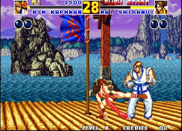 아랑전설 2 게임하기 (Fatal Fury 2)