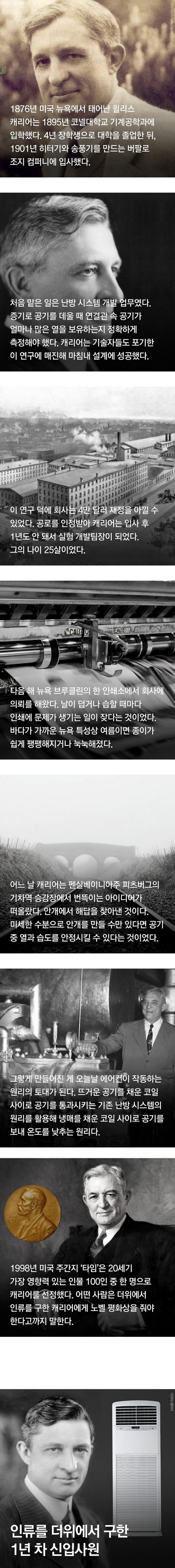 인류를 더위에서 구한 1년차 신입사원