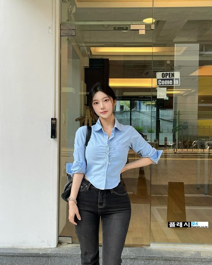 선호한 여친의 데이트룩