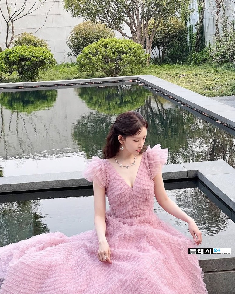 잔뜩 모은 소녀시대 윤아 드레스