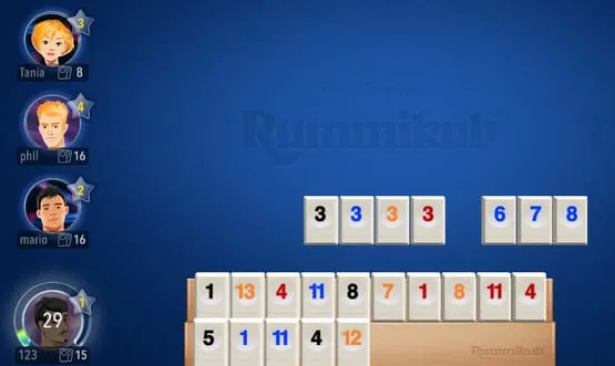 루미큐브 게임하기 (Rummikub)