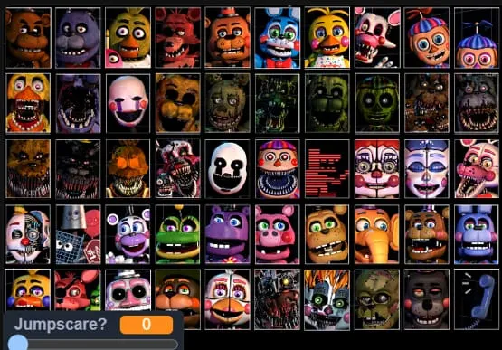 프레디의 피자가게 외전 얼티밋 커스텀 나이트 게임하기 (Ultimate Custom Night v0.2.4)