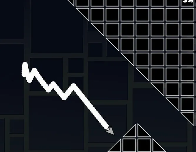 지오메트리 대쉬 블랙 웨이브 게임하기(Geometry Dash: Black Wave)