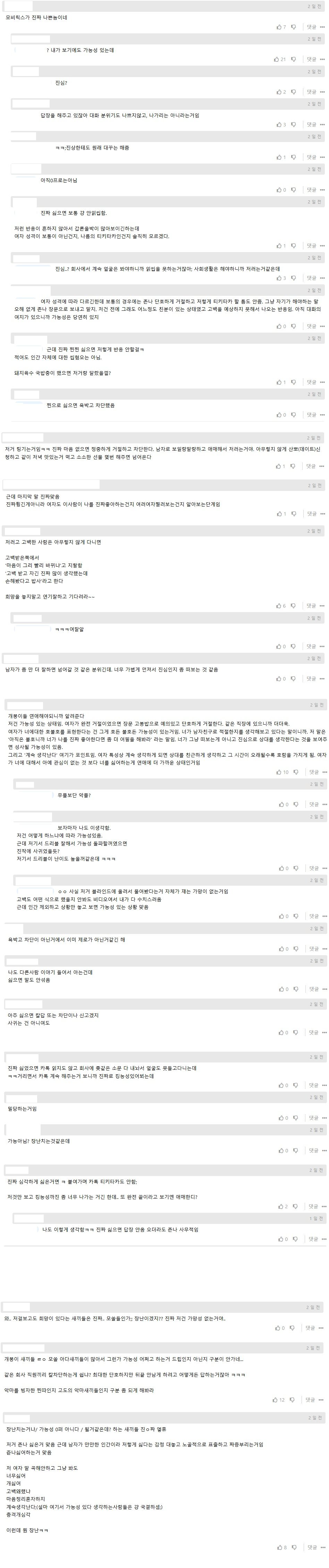 11.jpg 여직원한테 고백했는데 끝난거임? 가능성 없음?