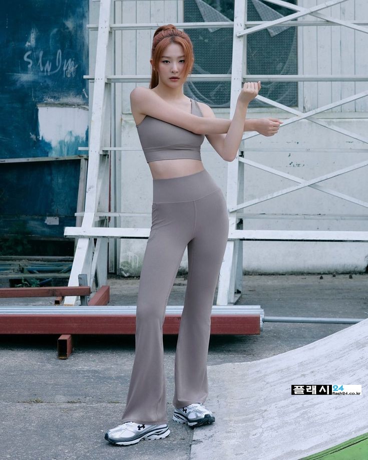 레드벨벳 슬기가 입어주는 요가복