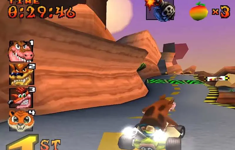 크래쉬 팀 레이싱 게임하기 (Crash Team Racing)