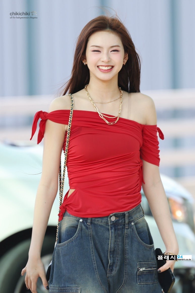 많이 봉긋한 베이비몬스터 치키타 인천공항