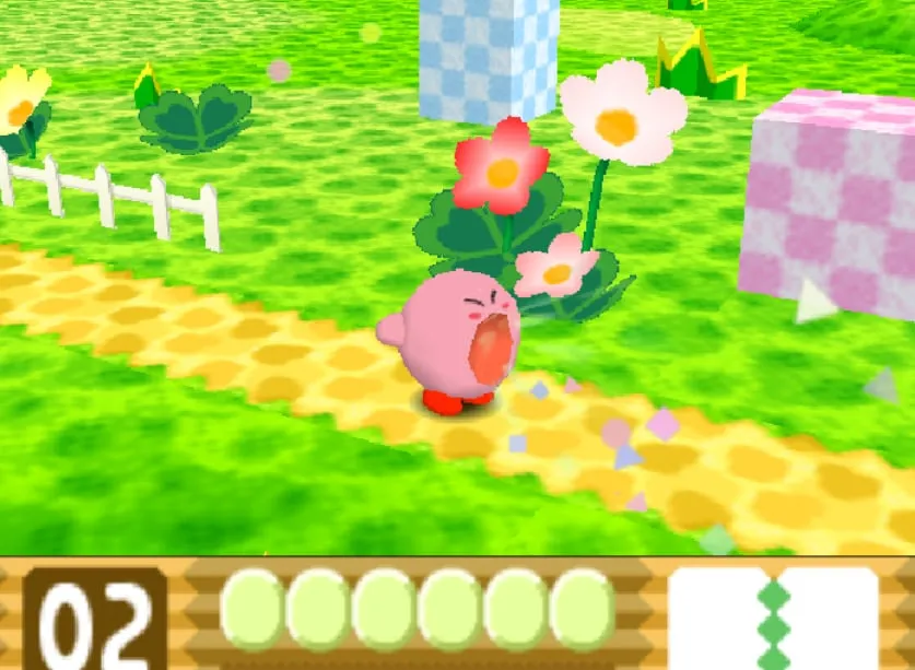 3D 별의커비 64 게임하기 - Hoshi no Kirby 64
