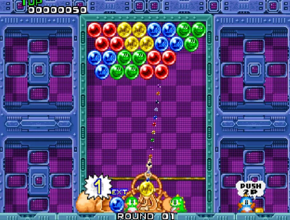 퍼즐버블 1 게임하기 (Puzzle Bobble 1)